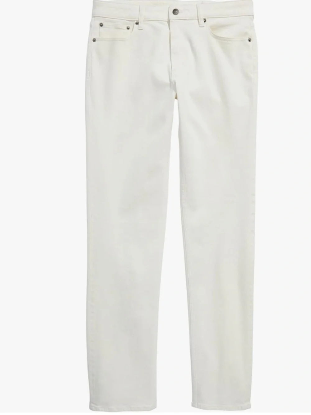 vineyard vines mens slim straight ecru denim jeans pants size 30wx30l nwt
